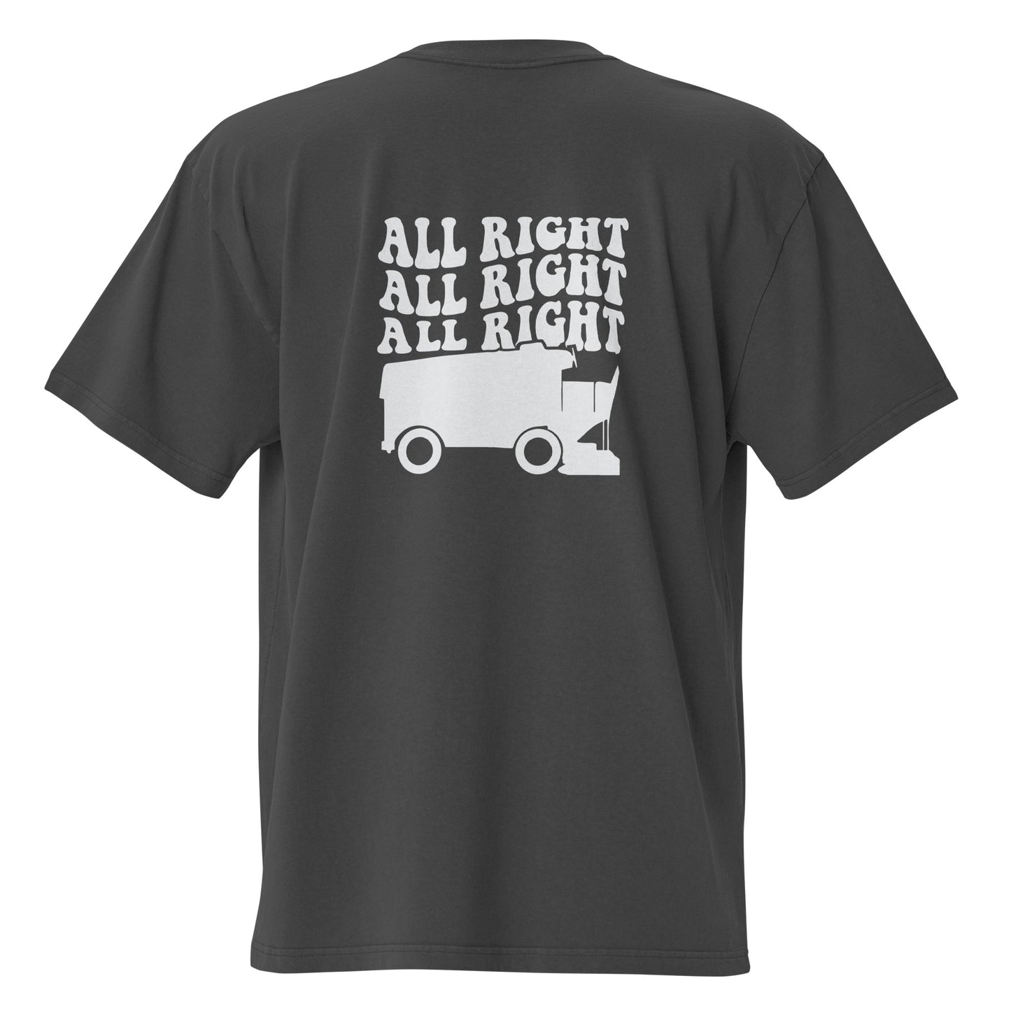 All Right All Right All Right! Oversized faded Unisex T-shirt