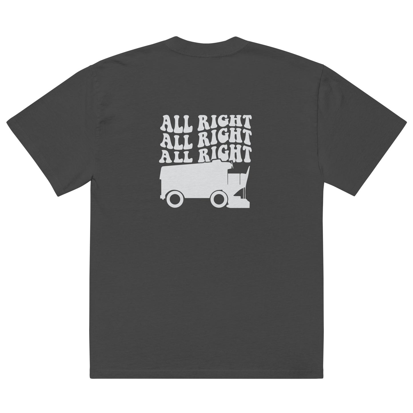 All Right All Right All Right! Oversized faded Unisex T-shirt